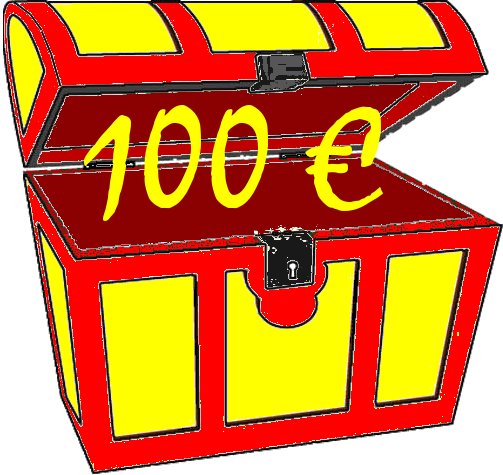 Spende von 100 Euro